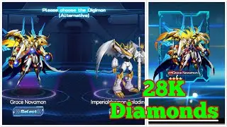 Grace Novamon Red Draw 28k Diamonds