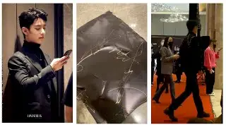 Подпись Сяо Чжаня на красной ковровой дорожке Weibo была продана онлайн,