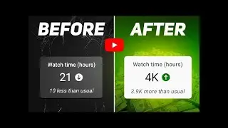 4000 hours watch time kaise complete kare | 🔴Live Proof | how to complete 4000 hours watch time