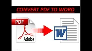 How To Convert PDF to Word Document online