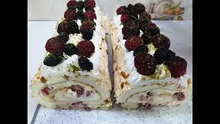 Меренговый РУЛЕТ ☆ Самый запрашиваемый РЕЦЕПТ!!!