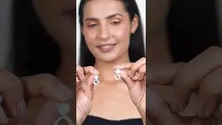 Chic Sterling Silver Earrings featuring Geometric Mother-of-Pearl and Sparkling CZ Accents