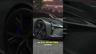 Lexus Sport Concept: Electric Future Unveiled! #shorts