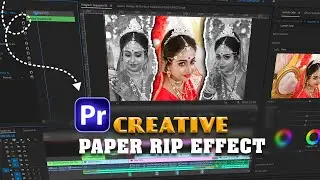 Creative Trending Effects in Premiere Pro | How to Make  Viral  Paper Rip Effect (Premiere Pro)