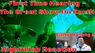 Old Fan NightWish -  First Time Hearing - The Great Show On Earth By NightWish   ( Live In Tampere )
