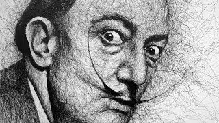 Dibujando a Salvador Dalí - Florensi Q.