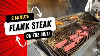 2-минутный стейк из пашины на гриле Monument Grill