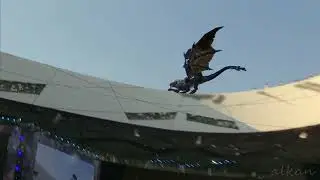 LoL Ejderha Sahnesi - League of Legends Worlds 2017 Finali A&ccedil;ılış T&ouml;reni #lol #worlds #dragon