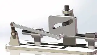 Precision Mechanical Simulation of a Cam Mechanism with Sliding Gyroscopic Lever