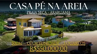 🏡Um Imóvel Pé na Areia Surpreendente à Venda em Praia Seca – Araruama/RJ🏖