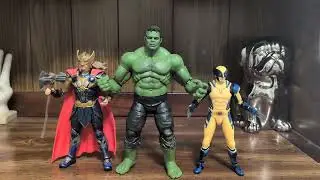 The Hulk, Wolverine and Thor