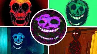 Doors Floor 2: The Hunt 👹 All Jumpscares + All Bosses