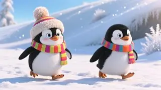 Happy Feet Penguin Parade | Fun Animal Dance Song for Kids | Nursery Rhymes & Kids Songs