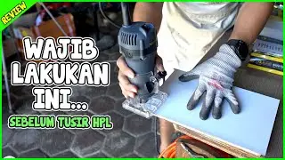 Salah Satu Mesin Wajib Punya Untuk Tukang Interior - Trimmer BT 370-WT | Trimming HPL Sebelum Tusir