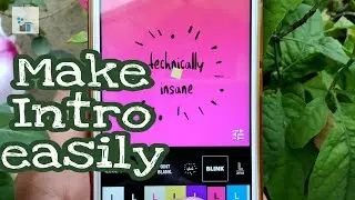 Make Intro. Outro. like MKBHD using Legend. Make intro easily using your phone.