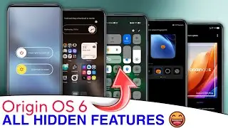 Origin OS 6 Hidden Features 😍 | Origin 6 Notification Pannel | Android 16 Hidden Features 😄
