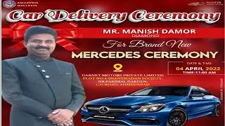 LIVE🔴  MANISH DAMOR SIR ।। MERCEDES BENZ CAR DELIVERY। AWPL SUCCESS TIPS