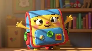 The Yawning School Bag | Fun Story Kids Song | Preschool Sing Along