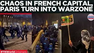 PARIS ERUPTS AGAIN: Kurdish Protest Turns Violent, Protesters Confront French Police | World News