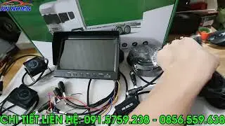 Hướng Dẫn Đấu Nối Camera 360 Độ Cho Xe Tải, Xe Đầu K&eacute;o, Container Gồm 4 Mắt Cam AHD 1080P