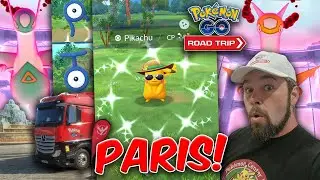 Pok&eacute;mon GO Road Trip Paris! Over 25 Shinies Caught!