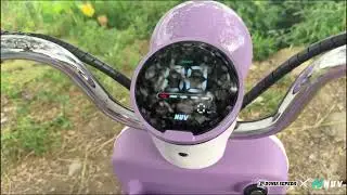 Sepeda Listrik 3 Jutaan Paling Cute! NUV F1 Spiva