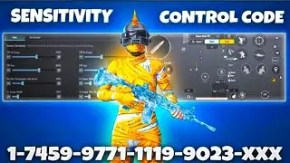 NEW UPDATE 4.2🔥BEST SENSITIVITY CODE + CONTROL SETTINGS BGMI/ PUBG MOBILE