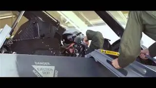 An F-16 Fighter Jet handles like a dream.