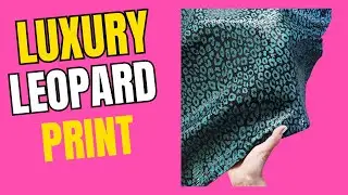 Leopard Print Leather