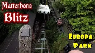 Europa Park - Matterhorn Blitz - Onride - Front Row