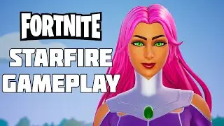 STARFIRE FORTNITE Skin Gameplay