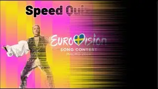 Guess the Eurovision 2024 song - but it's x15 Speed...