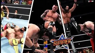 WWE 2K20: SummerSlam 2020 Full Show - Prediction Highlights (Part 1)