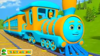 Roda Di Kereta Sajak Animasi + Lebih Lanjut Lagu Anak 3D Oleh Little Treehouse