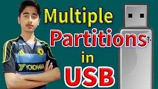 How to create multiple partitions in USB | Computer Trick