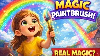 The Magic Paintbrush Story | Fun Kids Story About Creativity