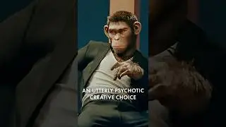 The genius of the monkey in BETTER MAN #betterman #robbiewilliams #movie