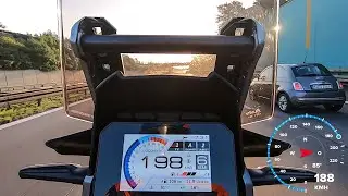 Suzuki V-Strom 1050DE GPS Durchzug 6. Gang