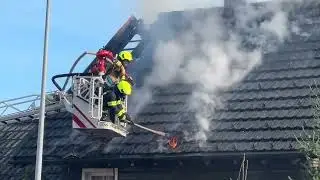 Geb&auml;udebrand in Bregenz