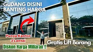 CUAN BERLIPAT DARI GUDANG FORTUNE , PUNYA KANTOR + GUDANG 3 LANTAI