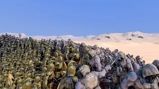 21000 Elf Shields VS 23000 Wild Mans - Ultimate Epic Battle Simulator 2 UEBS 2