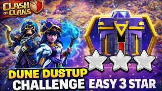 EASY 3 STAR Dune Dustup Challenge 🔥 | Clash of Clans Strategy