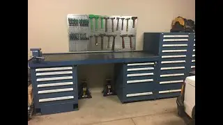 Building a Heavy Duty Stanley Vidmar Workbench: Part 1 - Vidmar Tool Cabinet Base