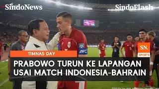 Presiden Prabowo Beri Ucapan Selamat ke Jay Idzes dkk Usai Kalahkan Bahrain 1-0 | Sindo Flash