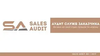 Sales Audit: проверка отдела продаж