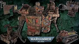 Warhammer 40,000 Scratch Build Ork Gargant Operation Combination