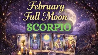 SCORPIO February Full Moon &ndash; Taking Back Your Power, Control Shifts Back to You