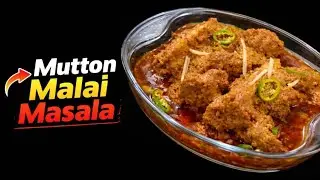 How To Make Mutton Malai Masala | मटन मसाला  | Easy Creamy Mutton Curry | RR Daily Cooking |