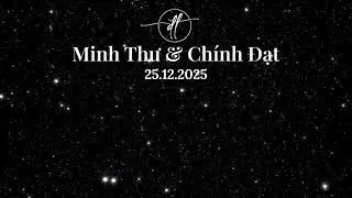 BACKGROUND LED - WEDDING CHINH DAT - MINH THU