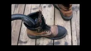 How To Dry Wet Boots Fast Tutorial